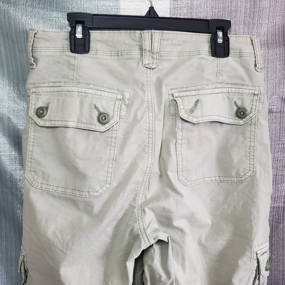 American Eagle Outfitters Cargo Pants Sage Green Utility 6 y2k streetwear indie - Picture 8 of 13